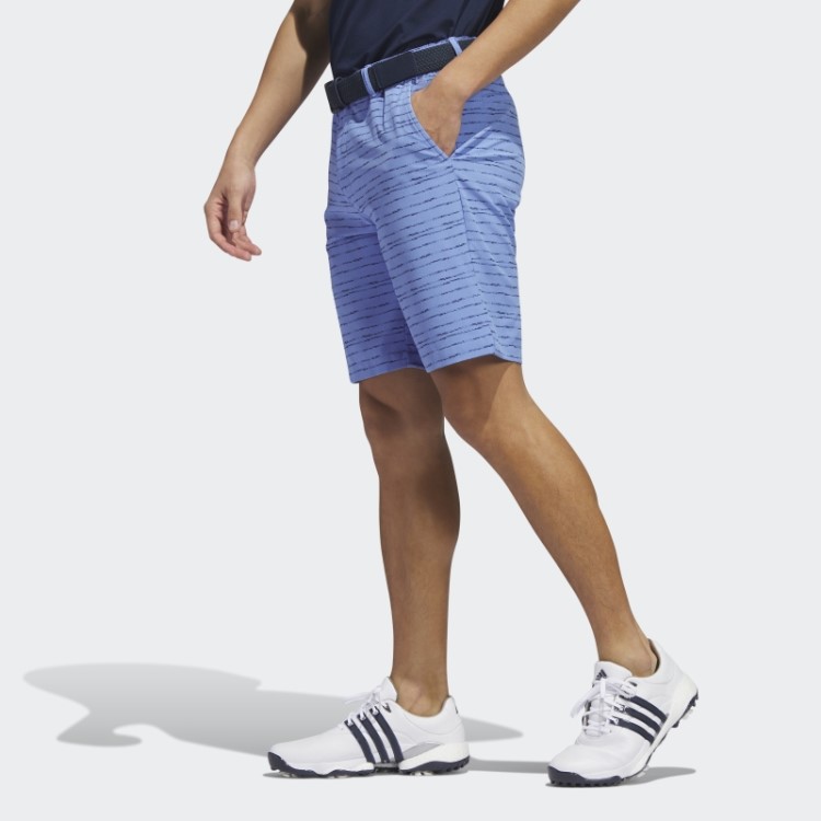 Calção De Golfe Texturizado De 9 Polegadas Adidas Azul