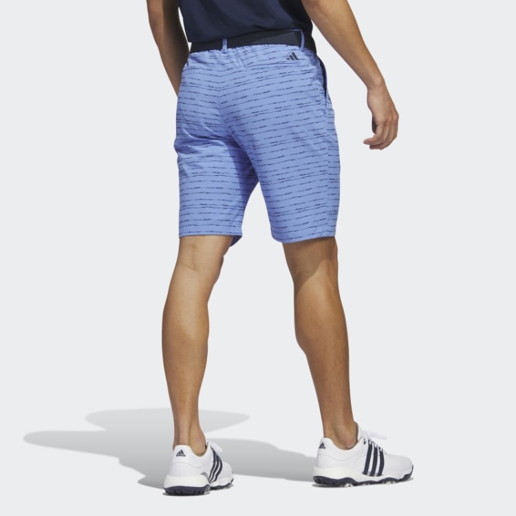 Calção De Golfe Texturizado De 9 Polegadas Adidas Azul