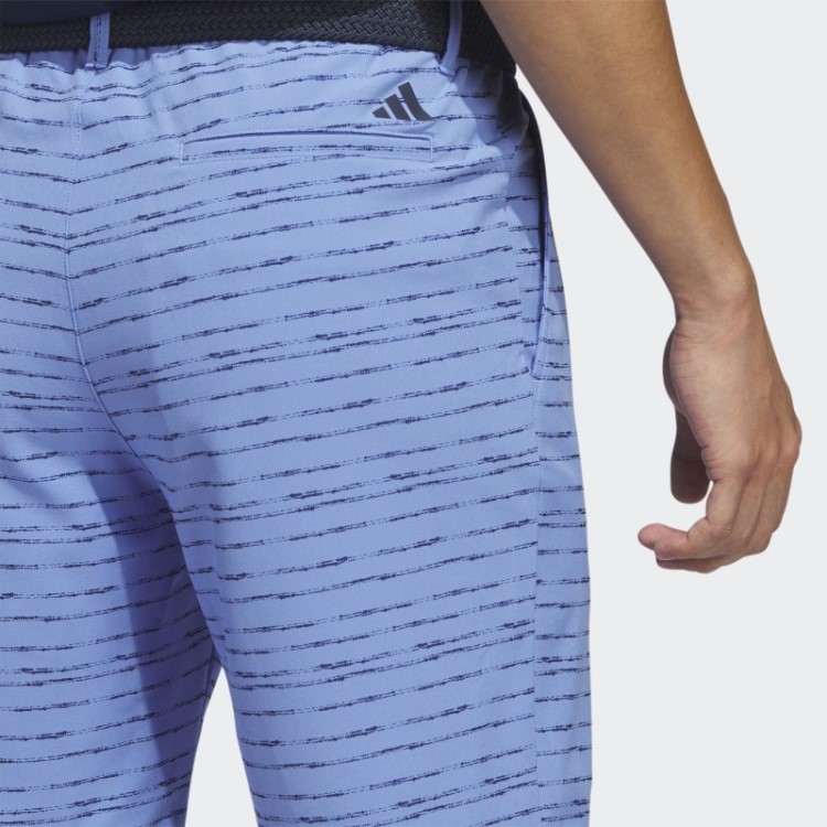 Calção De Golfe Texturizado De 9 Polegadas Adidas Azul