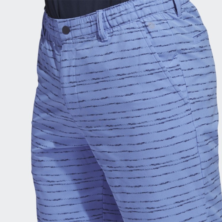 Calção De Golfe Texturizado De 9 Polegadas Adidas Azul