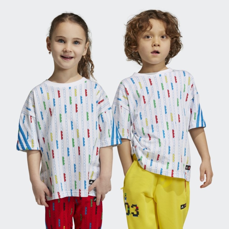 Camiseta Branca Adidas X Classic Lego Quente