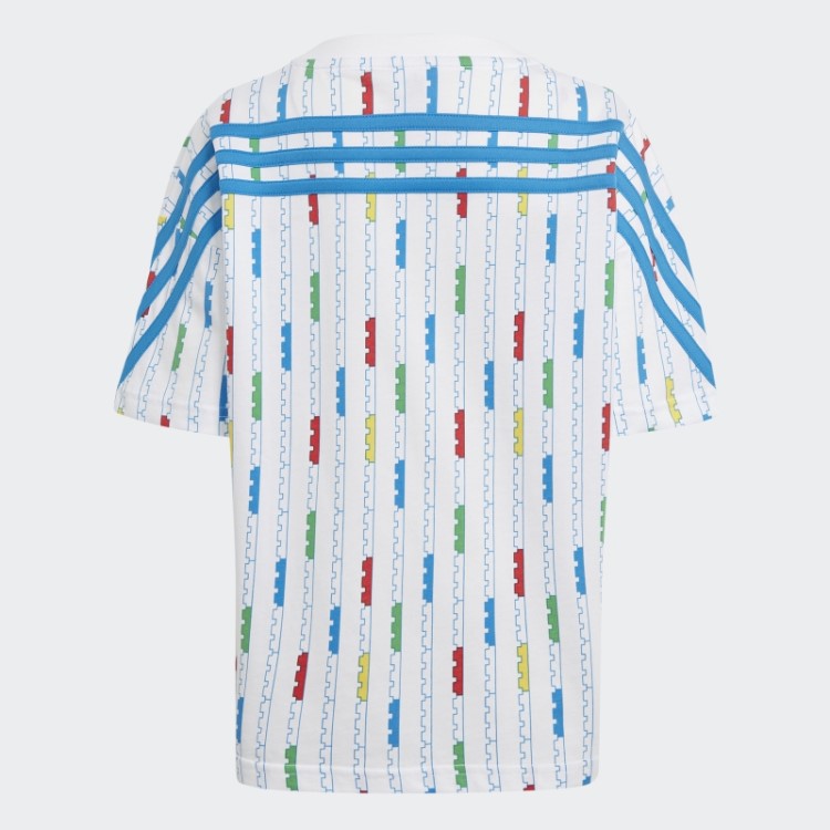 Camiseta Branca Adidas X Classic Lego Quente