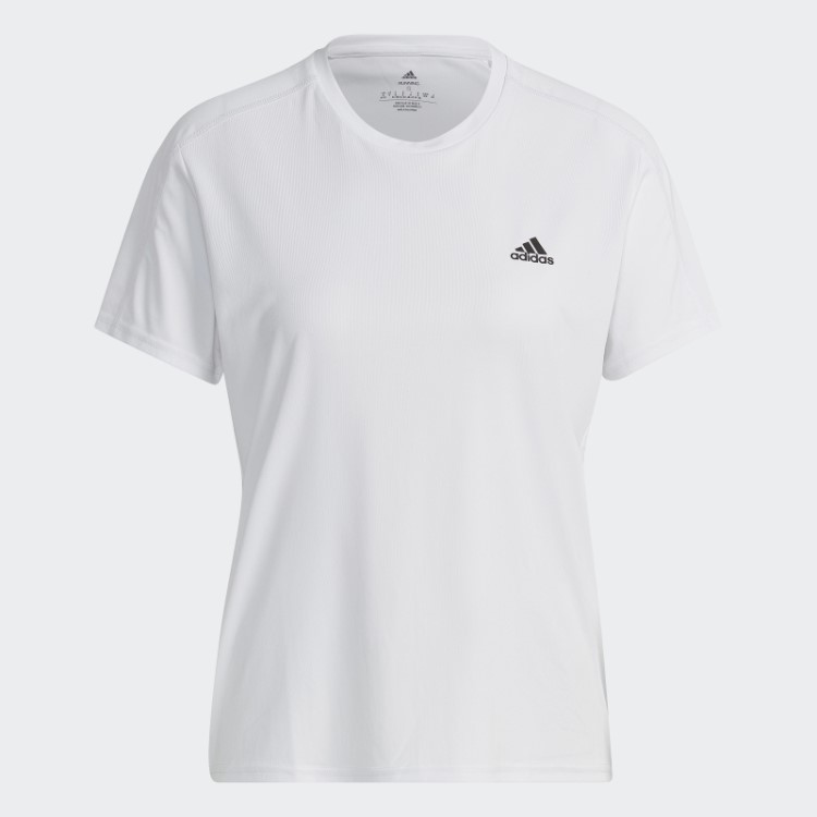 Camiseta Branca Adidas Run It Running