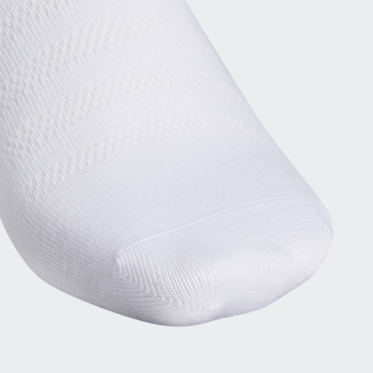 Meia Adidas Branco Superlite Super-no-show 6 Pares