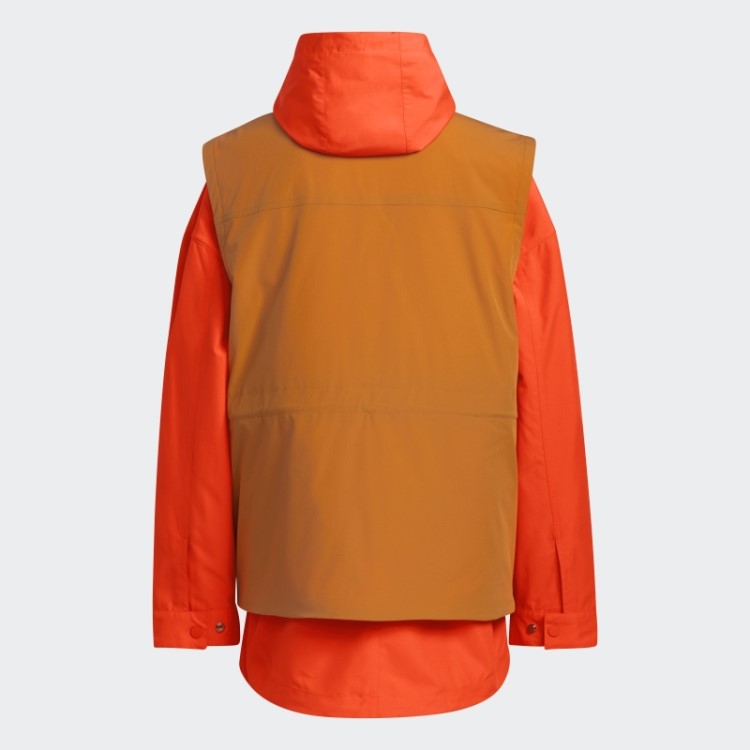 Jaqueta Adidas 2fer (todos Os Gêneros) Laranja