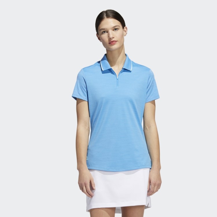 Camisa Pólo Azul Adidas Novelty