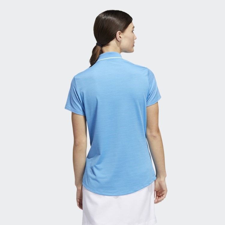 Camisa Pólo Azul Adidas Novelty