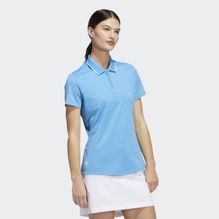 Camisa Pólo Azul Adidas Novelty