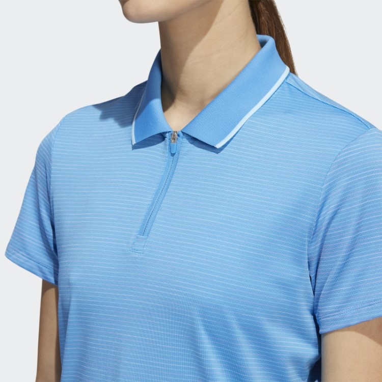 Camisa Pólo Azul Adidas Novelty