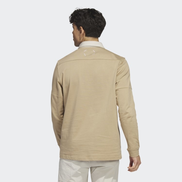 Adidas Adicross Camisa Pólo De Golfe De Manga Longa Cânhamo