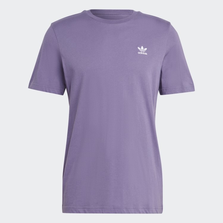 Camiseta Adidas Trefoil Essentials Tech Roxa