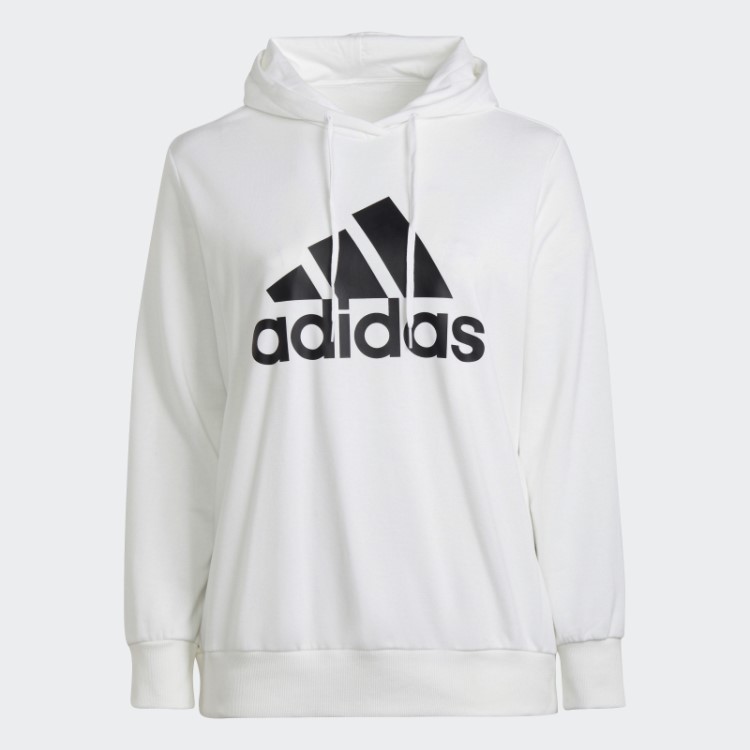 Moletom Com Logo Essentials (tamanho Grande) Adidas Branco