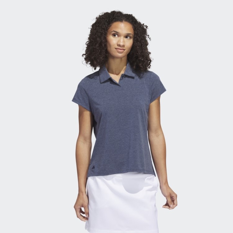 Go-to Camisa Polo Mesclada Adidas Navy