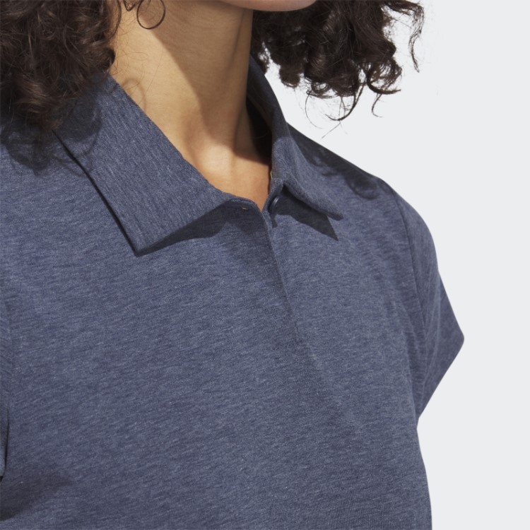 Go-to Camisa Polo Mesclada Adidas Navy