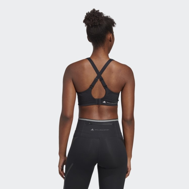 Adidas By Stella Mccartney Truepace Sutiã Esportivo De Alto Suporte Fashion Preto
