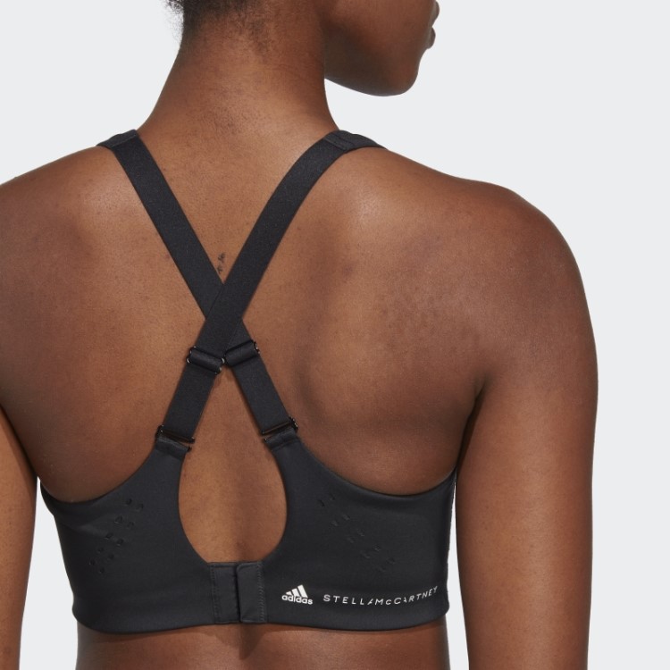 Adidas By Stella Mccartney Truepace Sutiã Esportivo De Alto Suporte Fashion Preto
