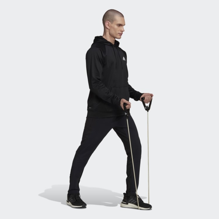 Aeroready Game And Go Small Moletom Com Capuz Adidas Preto