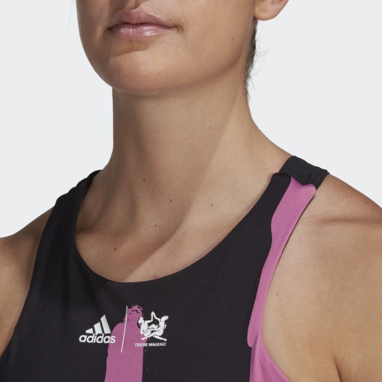 Adidas Thebe Magugu Tênis Nova York Regata Preta