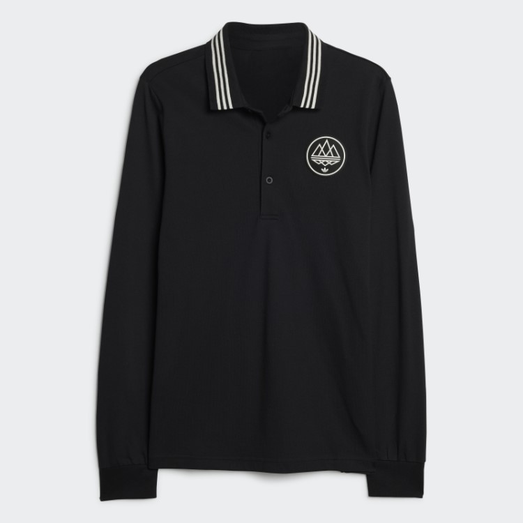 Moda Polo Adidas Chetcuti Preto