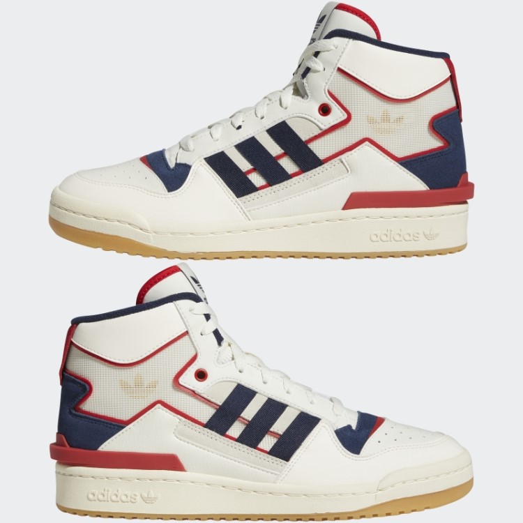Adidas Forum Exposições Sapatos Médios Marinho