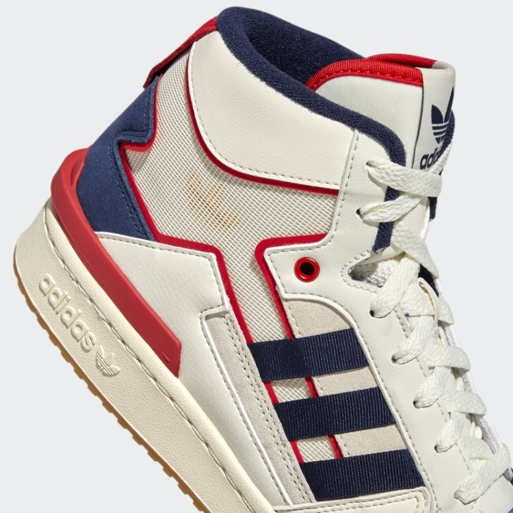 Adidas Forum Exposições Sapatos Médios Marinho