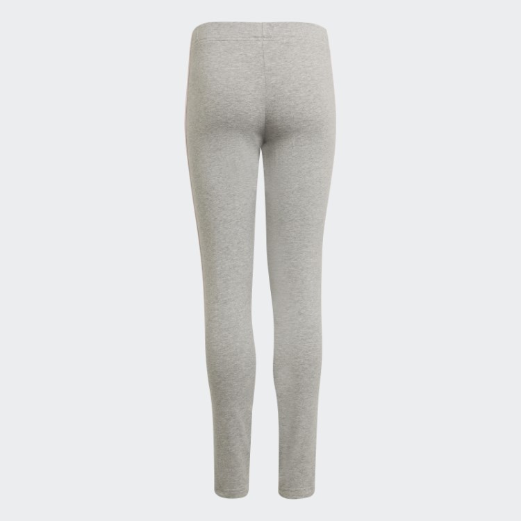 Legging Cinza Médio Com As Três Listras Adidas Essentials Quente