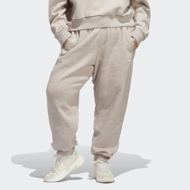 Calça De Lã Adidas Taupe Mel All Szn (tamanho Grande)