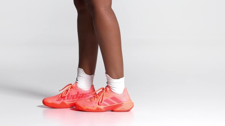 Tênis Laranja Adidas Barricade