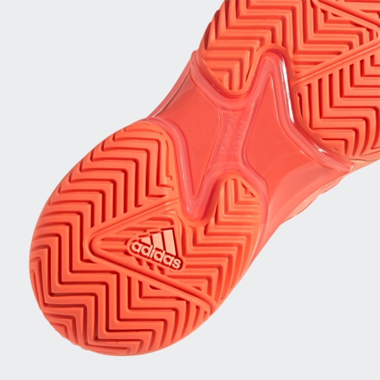 Tênis Laranja Adidas Barricade