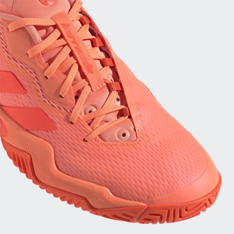 Tênis Laranja Adidas Barricade