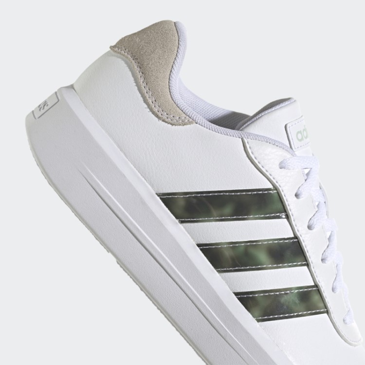 Sapato Plataforma Branco Adidas