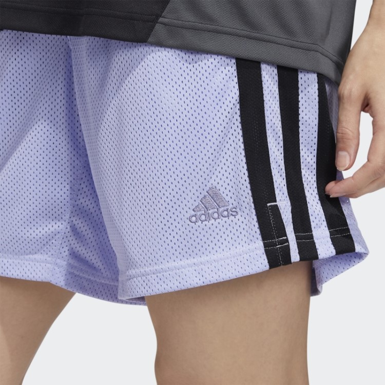 Bermuda Feminina Em Tom Violeta Aeroready Adidas