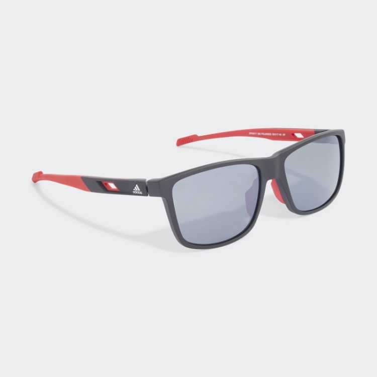 óculos De Sol Esportivos Adidas Sp0067 Cinza Escuro Urze
