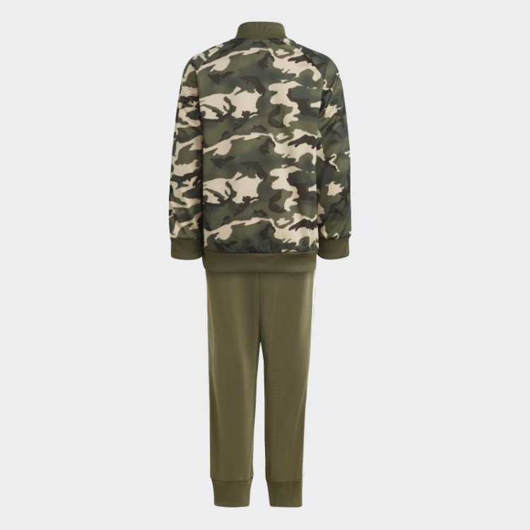Conjunto Camuflado Bege Sst Adidas