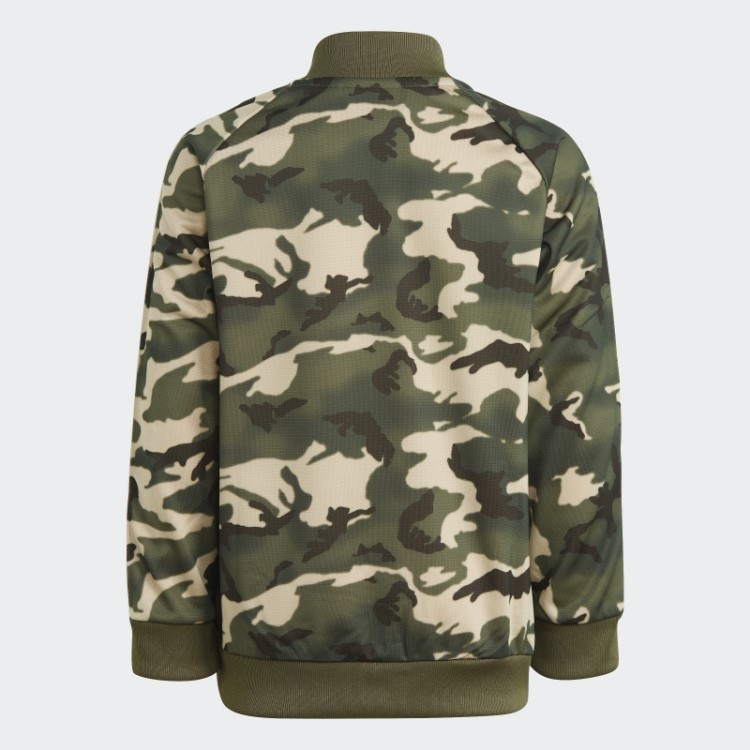 Conjunto Camuflado Bege Sst Adidas