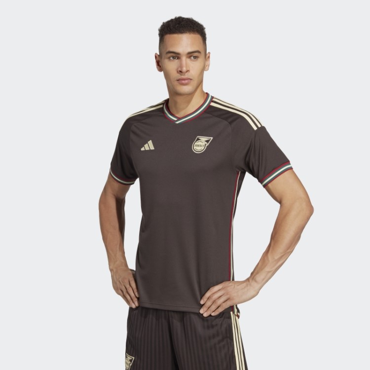 Adidas Jamaica 23 Away Jersey Marrom Noite