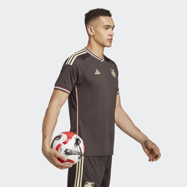 Adidas Jamaica 23 Away Jersey Marrom Noite