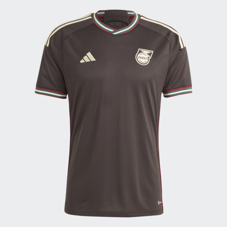 Adidas Jamaica 23 Away Jersey Marrom Noite