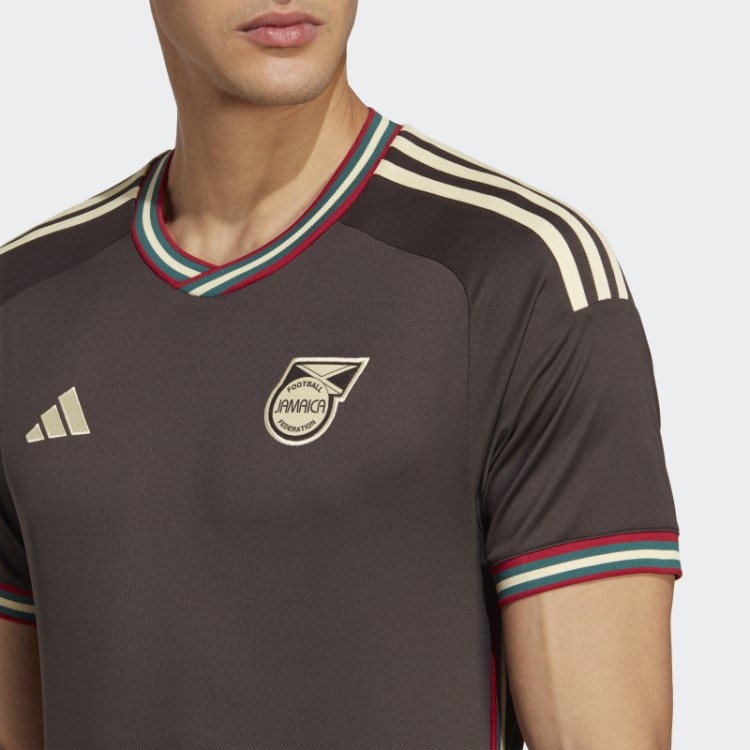 Adidas Jamaica 23 Away Jersey Marrom Noite