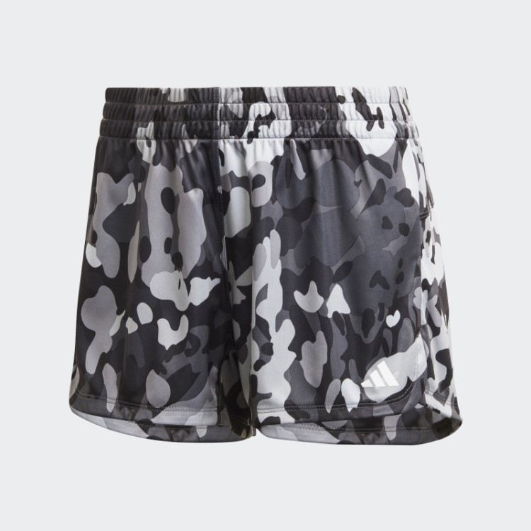 Pacer Aeroready Train Essentials Shorts Com Estampa Floral Minimal Branding Adidas Preto