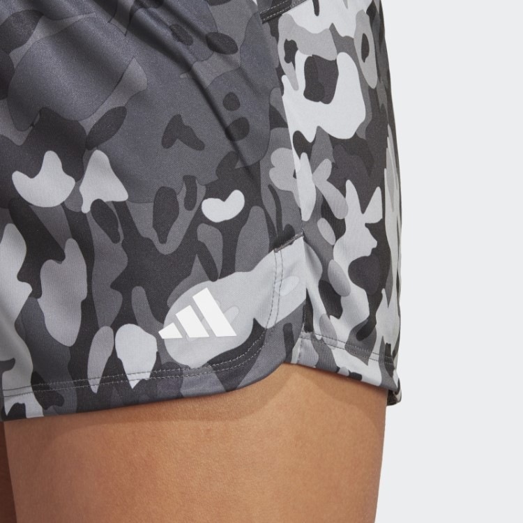 Pacer Aeroready Train Essentials Shorts Com Estampa Floral Minimal Branding Adidas Preto