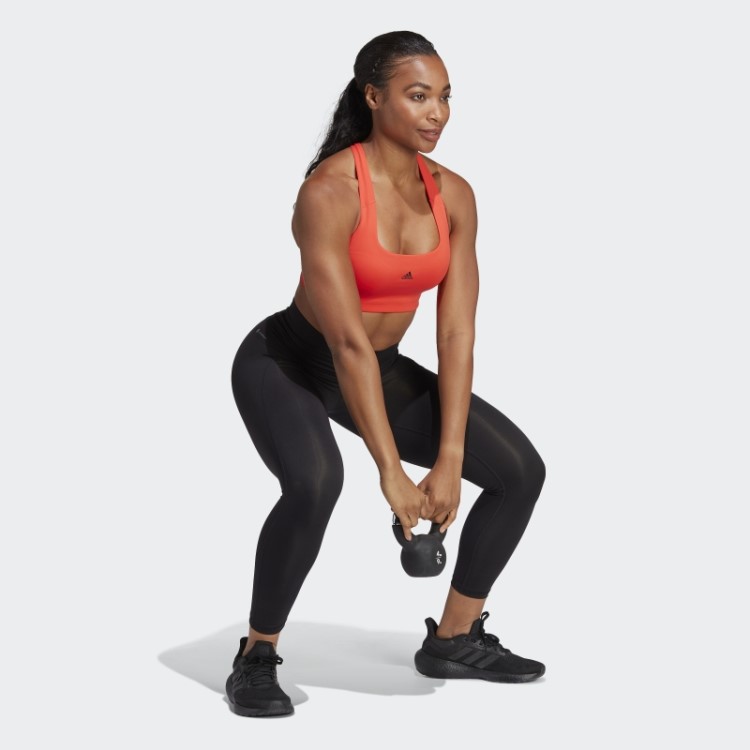 Optime Stash Bolso Cintura Alta Legging 7/8 Adidas Preta