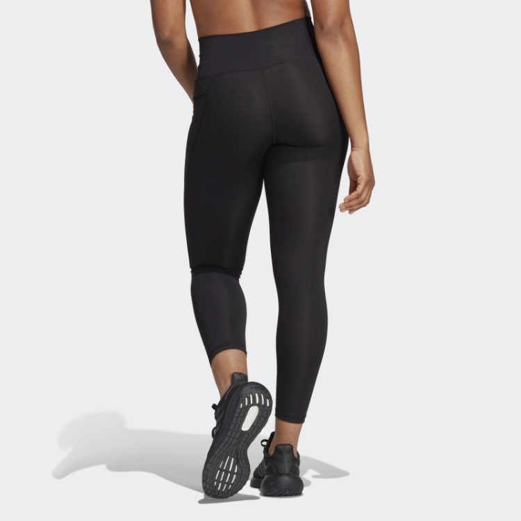 Optime Stash Bolso Cintura Alta Legging 7/8 Preta Adidas