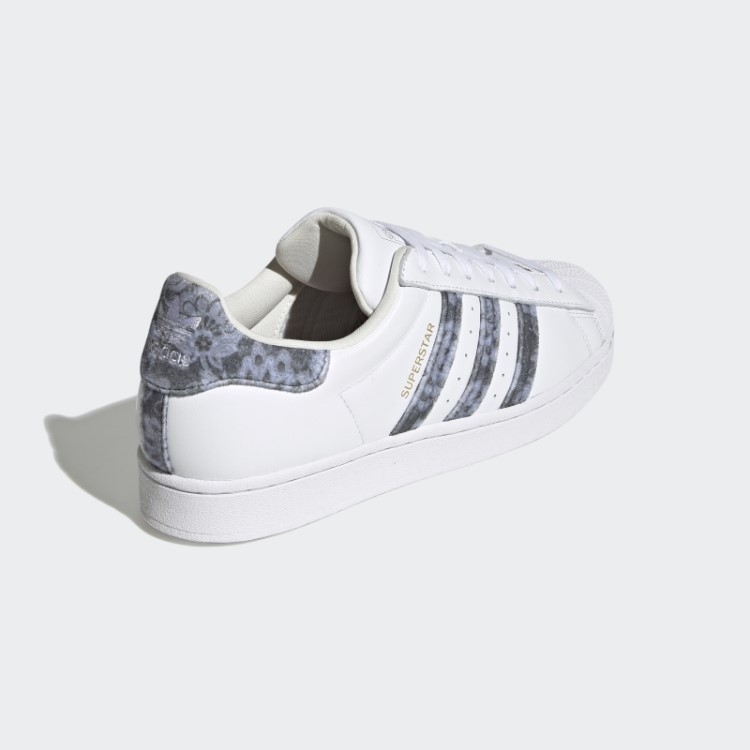 Sapatos Adidas Superstar Dourados Metálicos