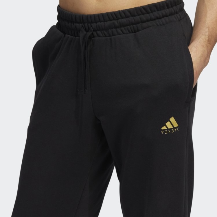 Calça Preta Estampa Pantera Preta Adidas