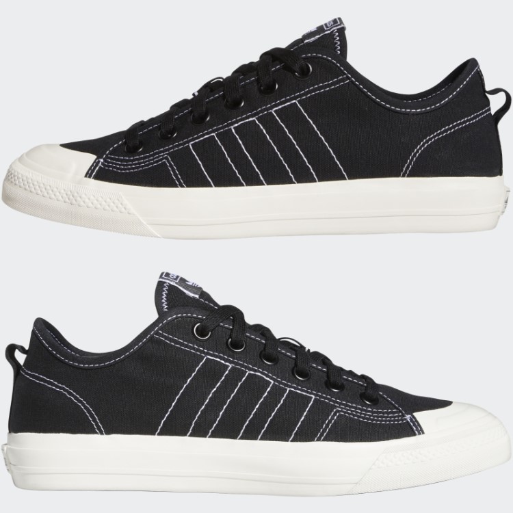 Sapatos Pretos Adidas Nizza Rf