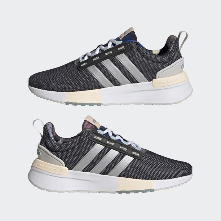 Tênis De Corrida Estilo De Vida Adidas Black Racer Tr21 Cloudfoam