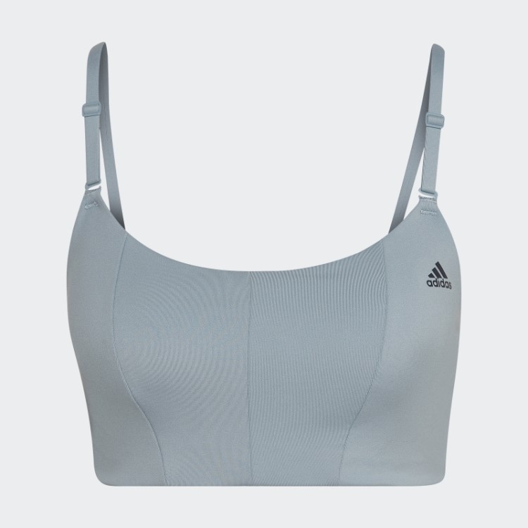 Sutiã Cinza Adidas Yoga Studio Light-support