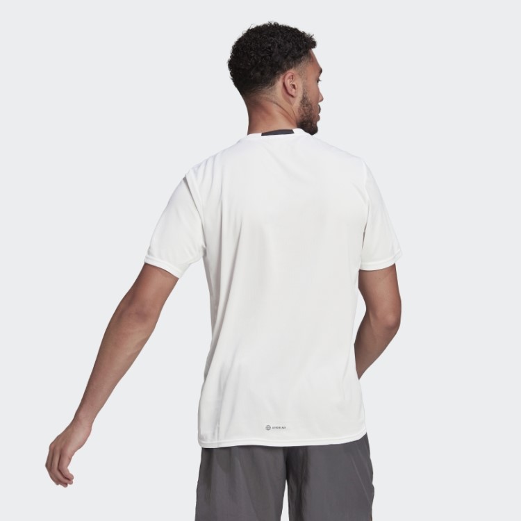 Adidas Aeroready Projetado Para O Movimento Camiseta Branca