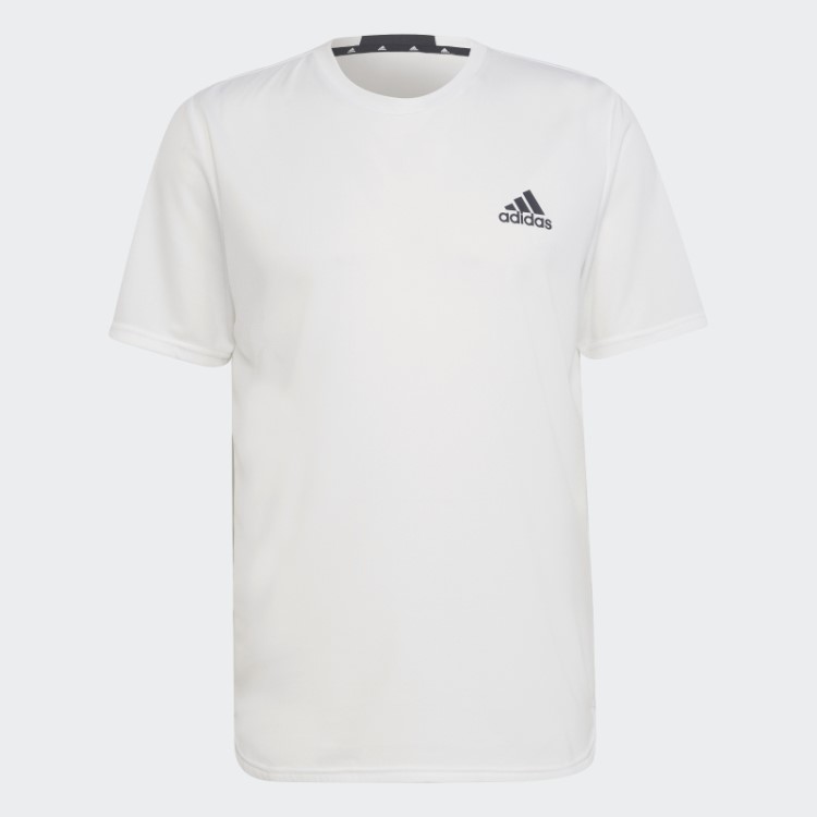 Adidas Aeroready Projetado Para O Movimento Camiseta Branca